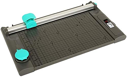 Paper Cutter Guillotine Paper Cutter, Paper Trimmer Multi-Function Paper Cutter 4-in-1 Wavy Line Dotted Fancy Cut Thickness 0.6MM