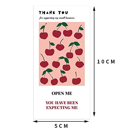 MVNOIRE Flower Stickers Packaging Sealing Labels Sticker for Handmade Gift Commodity Decor