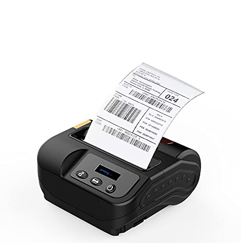 Label Barcode Sticker Printer Thermal Receipt 2 in 1 Print Bill Machine 80Mm for Android ISO Windows