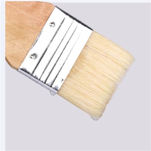UOHLCX HBJWOV Bristle Long Pole Brush Oil Painting Brush Board Brush Water Paint Brush Bristle Brush