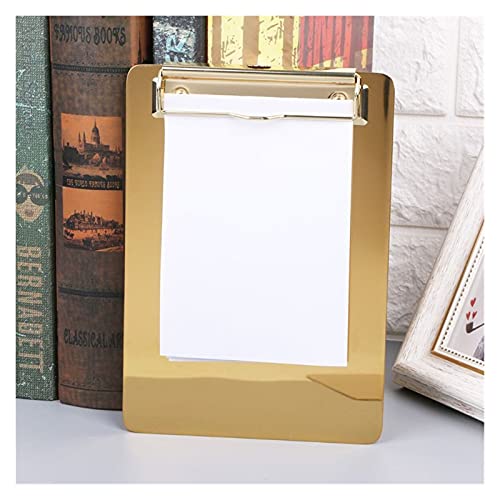 AEYSD-456 Filing Envelopes Metal Clipboard Writing Pad File Folders Document Holder Desk Storage School Office Stationery Supply 3 Sizes Plastic Folders (Color : L)