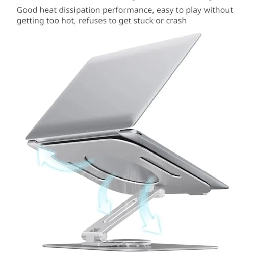 DDYYDS Laptop Stand Rotatable Foldable Aluminum Alloy Notebook Holder Compatible Bracket