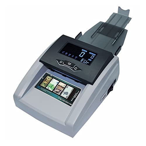 GAZOGJ Money Counter Money Detector Use Uv/Mg Automatic Check for The Euro/GBP/Chf/Ruble/Rmb,Can Add Multi-Currencies Detector Fast and Easy to Use,RUB