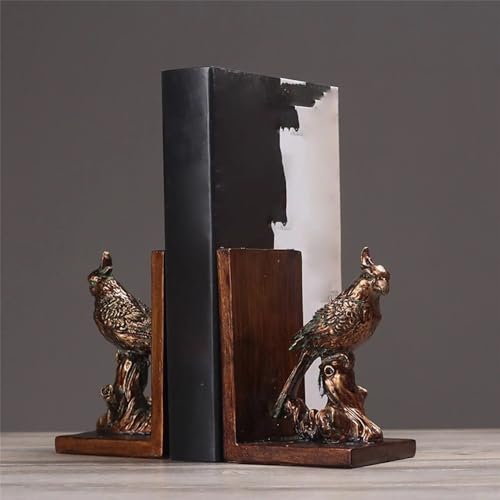 Book Organizer Bookends Book Holders Bookshelf Decorations Tabletop Decor for Living Room Shelf