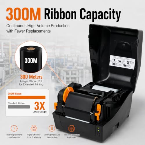 ARGOX CP-2140EX Pro 4-Inch Ethernet Thermal Transfer Barcode Label Printer