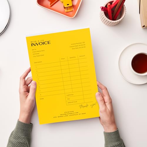 Neenah Wausau Paper 22531 Astrobrights Color Paper, 8.5” x 11”, 24 lb / 89 GSM, Solar Yellow, 500 Sheets