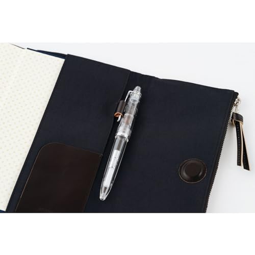 Hobonichi Techo Weeks Cover [Tall and Slim Size/Planner Cover Only] Tragen (Black)