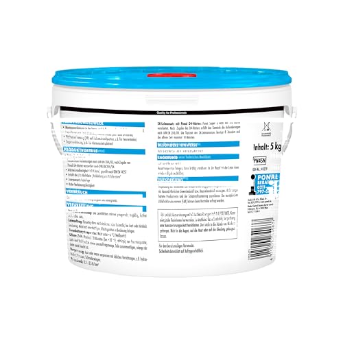 Ponal 44219 Wood Glue Waterproof 5kg, White