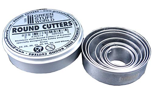 Green staff World Round-Type Base Cut Out for for The Circular Cutter Miniature Tool GSWD-1699