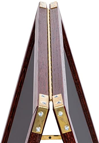 A-Frame Sidewalk Melamine Free Standing Chalkboard Size: 3'6" H x 2' L, Frame Finish: Cherry Stain