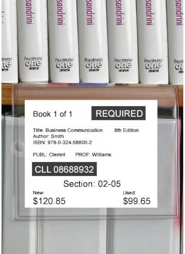 StoreSMART - Bookshelf & Warehouse Tag/Label Holders - 3" x 5" - Magnetic Flap - 1000-Pack - SPC1932M-1000
