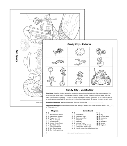 Super Duper Publications | Magnetic Fantasy Adventure Stories Match-Up Barrier Game | Educational Learning Resource for Children