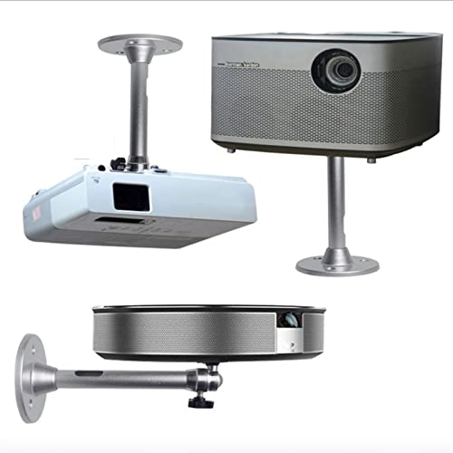 zhongxlla Extendable Projector Projector Rack Home Wall-Mounted Projector Shelf Living Room Conference Room Aluminum Alloy Heavy-Duty Bedside Projector Hanger Projector Wall Mount