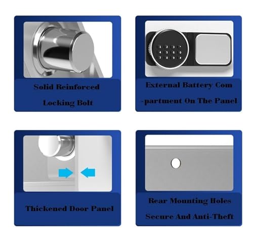 fireproof safe Small Safe Box with Keypad Modern Minimalism Home Safe, for Household Wardrobe Bedroom Office Hotel