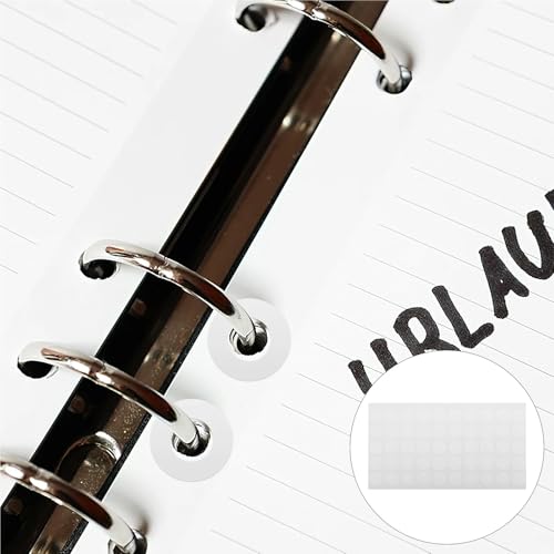 Hole Reinforcement 4000Pcs Self-Adhesive Hole Punch Reinforcements Paper Stickers for Loose Leaf Planner Binder Repair Ring Sticker