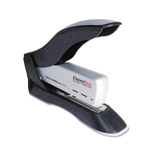Accentra, INC 1300 Heavy-Duty Stapler, 100-Sheet Capacity, Black/Silver
