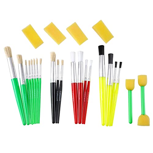 Craft Smart Stencil Brush Value Pack