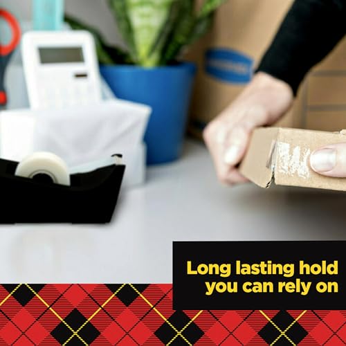 Scotch Transparent Tape with C60 Desktop Dispenser, 3/4 x 1000 Inches