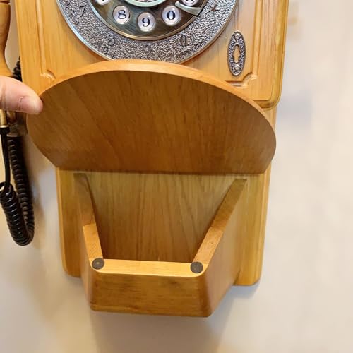 DAEOIBHJR Wall Antique Phone European Style Vintage Telephone Retro Landline Phones Old Fashioned Wall Mounted Corded Telephones for Home Office Hotel Decor