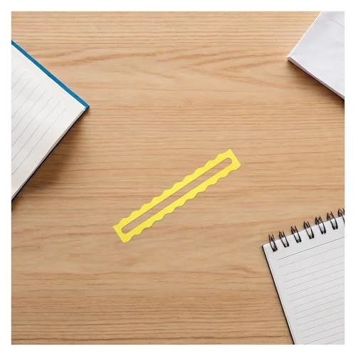 10Pcs Acrylic Reading Guide Strips for Dyslexia, Overlay Bookmarks for Classroom Library