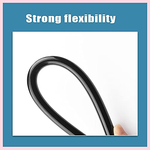 ZTBH Hot Melt Glue Sticks 100 Pcs 7x100mm Hot Melt Glue Sticks, Adhesive Sealing Black Color Wax Stick, for Electric Glue Gun Craft Sticks Melt Glue Stick