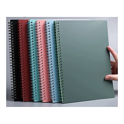 YKHB Notebook Journal, Wide Ruled Thickened Notebook Spiral Coil Diary Waterproof Cover, Suitable for Office, Home, School, Business School/Office (Size : B5)