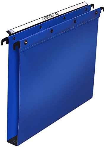 Elba L380232 Loblique Vertical Suspension File Foolscap Blue