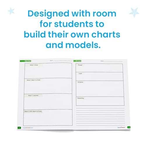 hand2mind Scientific Reasoning Notebook, Grades 3-5, Set of 10