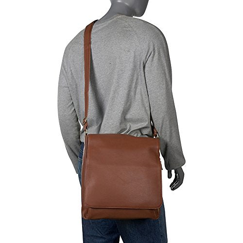 Bellino Hampton Leather Briefcase, Tan