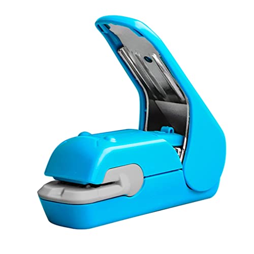 OEKFVCHVZ Staple Free Stapler Time Saving Effortless Needle Handhled Mini Portable with Staples Remover