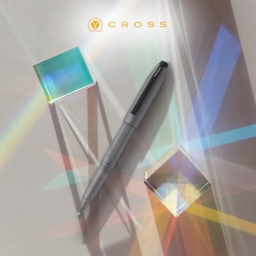 Cross Prism Graphite Resin Rollerball Pen, Medium Point, Black Ink.