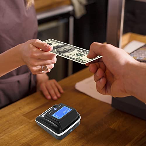 jyjoETPOF Portable Counterfeit Bill Machine,Counterfeit Money Detector for Businesses