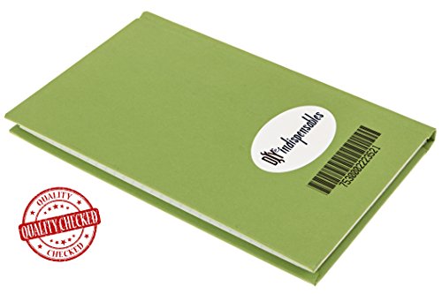 DIY Indispensables US Military Log Record Books 3 Pack 5.25 x 8 Inch 96 Sheets with Rugged Sewn Case Binding Blue Line College Ruled Notebook NSN 7530002223521, Made in USA