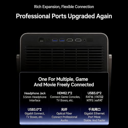 Vidda C5 Pro Max Laser 4K Projector for Home Office Outdoor
