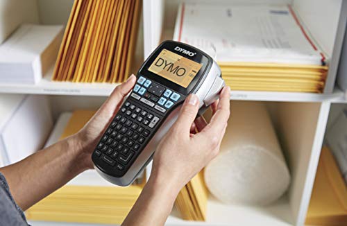 DYMO Label Maker with Adapter LabelManager 420P High-Performance Label Maker Rechargeable PC and Mac Connectivity Bright Backlit Display Easy-to-Use Portable For Home & Office Organization
