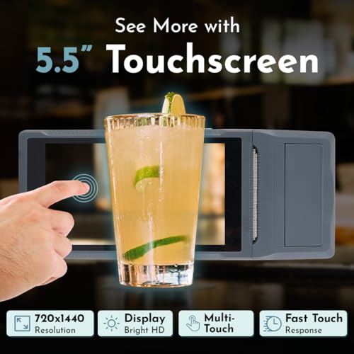 POS STORE Q2i Mobile POS Terminal, Android 11, 58mm Printer, 2GB RAM 16 ROM