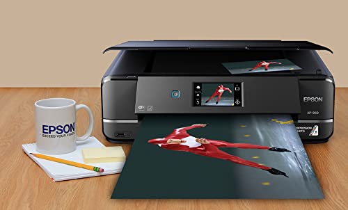 Epson Expression Photo XP-960 Wireless Color Photo Printer with Scanner and Copier, Compatible with Alexa