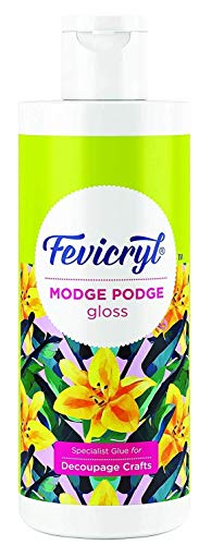 PIDILITE Fevicryl Decoupage Combo kit (1 Modge Podge, 1 Sunflower kit, 1 Brush Set) - Assorted