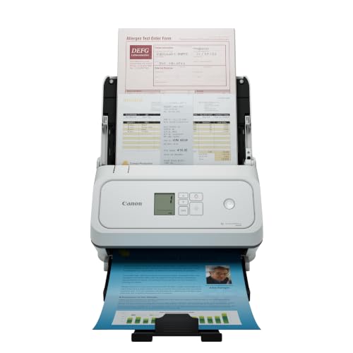 Canon imageFORMULA R40II Office Document Scanner - Duplex Scanning, Easy Setup, Scans a Wide Variety of Documents, Scans to Cloud