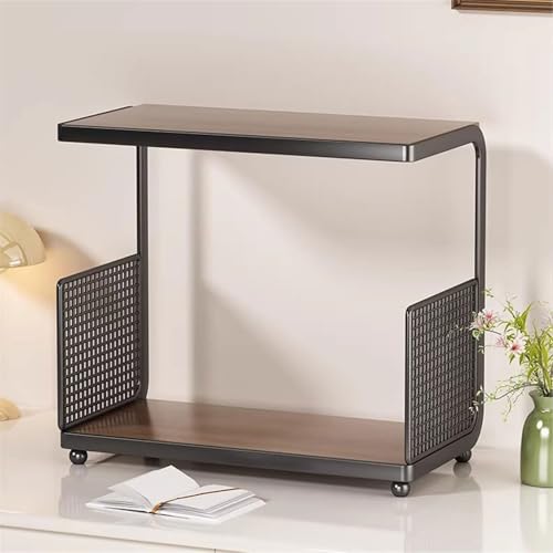Office Bookshelf Industrial Style Bookshelf Iron Storage File Rack for Home Office