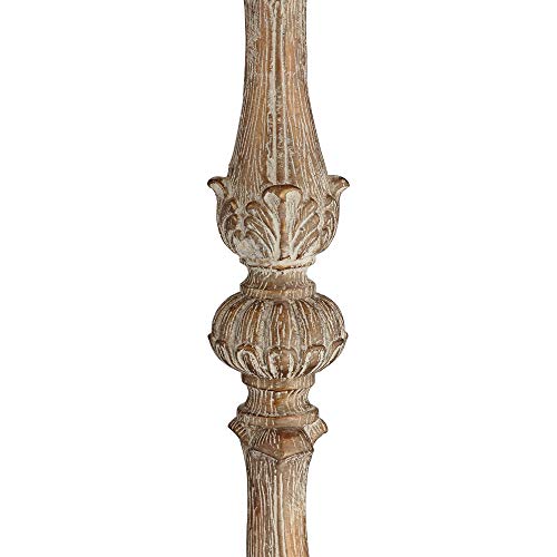Barnes and Ivy Duval 63 1/2" Tall French Crystal Candlestick Floor Lamp