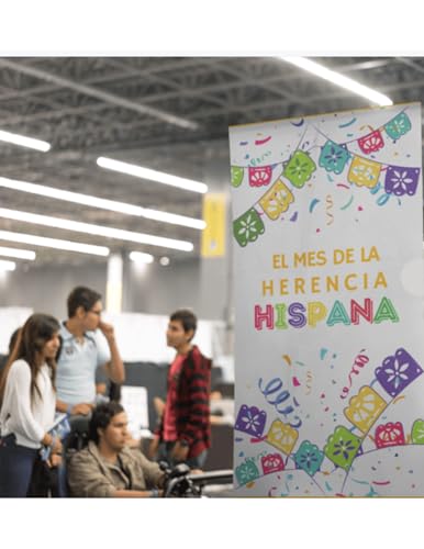 120-PCS Hispanic Heritage Month Educational Trivia & Flashcards, Posters, Worksheets & Banners BDL for Schools & Events | On Hispanic Arts & Culture, Sports, STEM, Activism & More