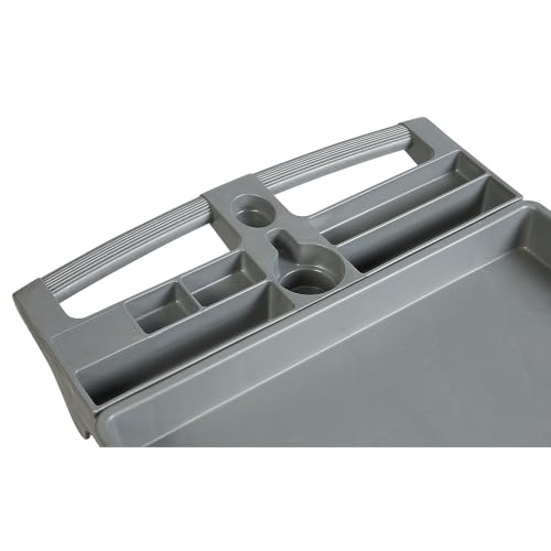 Klutch 2-Shelf All-Terrain Utility Cart, 700-Lb. Capacity