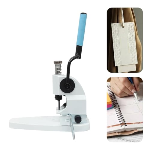 YiAndeli Paper Hole Puncher Manual Single Hole Punching Machine 300 Sheets Punch Capacity with 3 Drill Needles and Movable Positioning Ruler for Home, School Or OfficeSilver,1