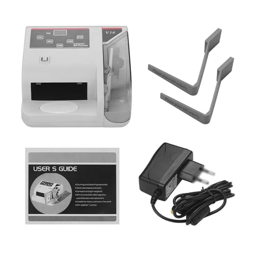 IMOSEI Mini Money Counting Machine，Portable Cash Banknote Bill Counter, with Counterfeit Detection, 600pcs/min, 0-999 Counting, Note Detector for Worldwide Currency, Paper Money