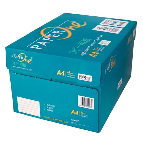 April High White Copy Paper, PaperOne Copy Paper, A4 (500 Sheets x 10 Sheets), 5000 Sheets, 0.09 mm Thick, For High Volume Printing, PEFC Certified