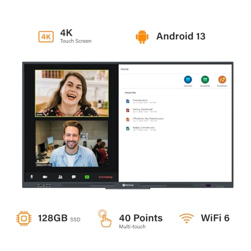 AG Neovo 65 Inch 4K Smart Board, Google EDLA Certified