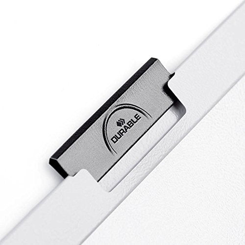 DURACLIP 60 A4 Clip Folder | Holds Up-to 60 Sheets of A4 Paper | Robust Metal Sprung Clip | Pack of 25 Grey Coloured Files