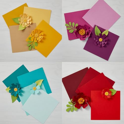 Spellbinders Full 48 ColorWheel Cardstock (8.5" x 11" - 5 Pack (240 sheets)) 100 lb/270 gsm