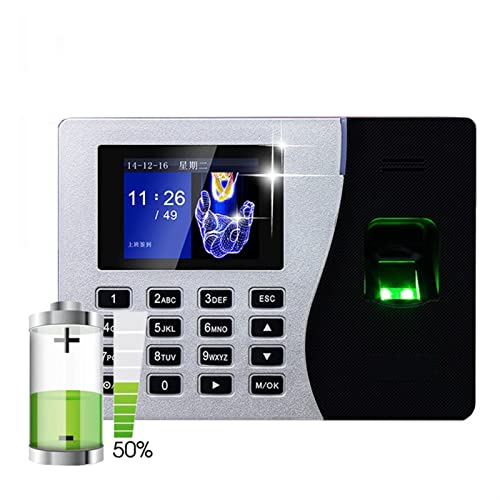 Time Attendance Machine Office Electronics Linux System TCP/IP USB Biometric Fingerprint Time Clock Office Attendance System Recorder Timing Employee Machine Reader (Color : K14 Size : US) (K14 ID)
